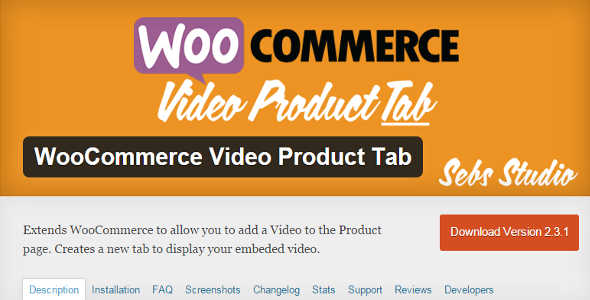 1.11. WooCommerce Video Product Tab