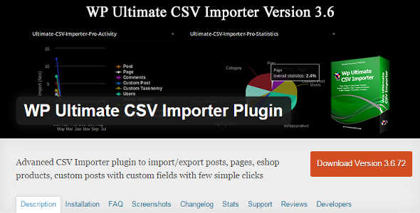 10.4. WP Ultimate CSV Importer Plugin