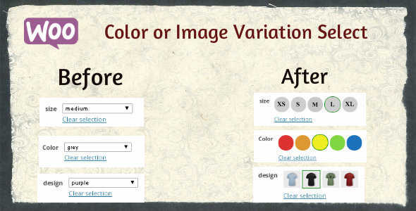 2.10. Woocommerce Color or Image Variation Select