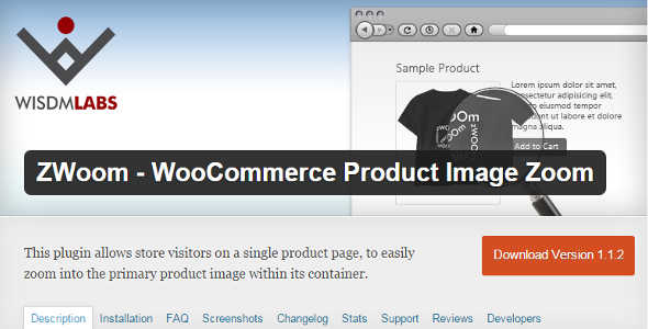 2.2. WooCommerce Product Image Zoom