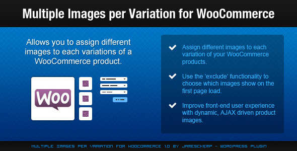 2.9. Multiple Images per Variation for WooCommerce