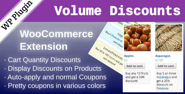 3.8. WooCommerce Volume Discount Coupons