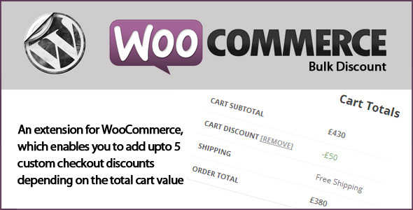 4.3. WooCommerce Bulk Discounts