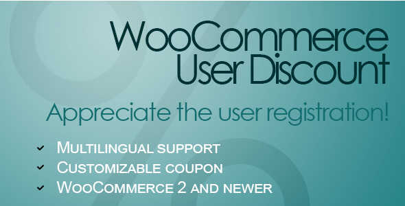 4.5. WooCommerce User Discount