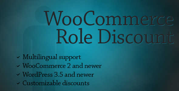 4.7. WooCommerce Role Discount