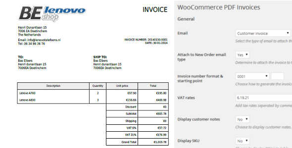 5.3. WooCommerce PDF Invoices