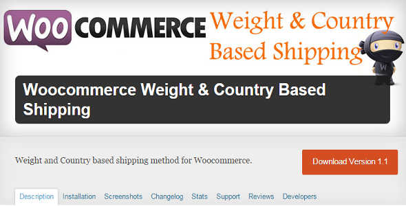 7.13. WooCommerce Weight and Country Based Shipping