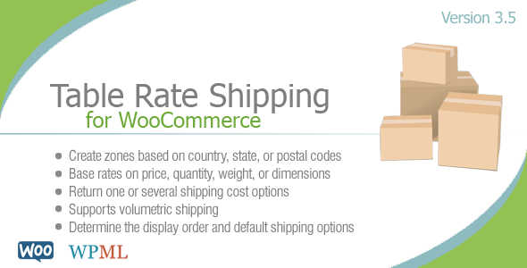 7.14. Table Rate Shipping for WooCommerce