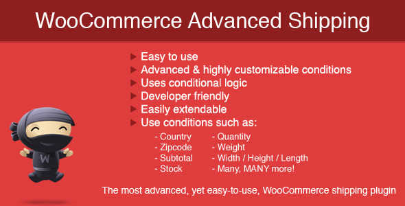 7.15. WooCommerce Advanced Shipping