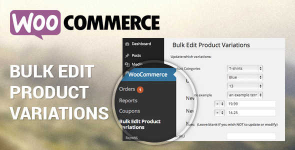 9.3. WooCommerce Bulk Edit Product Variations