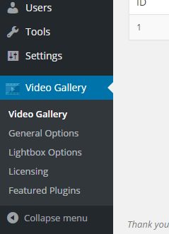 youtube-gallery-setting