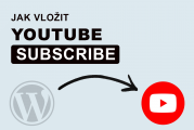 Jak vložit Youtube subscribe do WordPress stránky