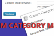 WP Custom Category Meta Plugin