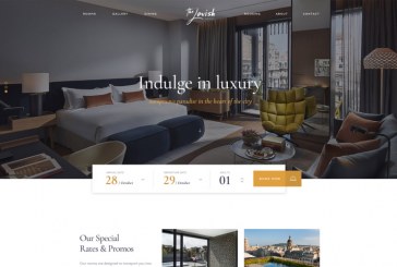 Haven: Luxusní prémiová šablona pro hotely a ubytování