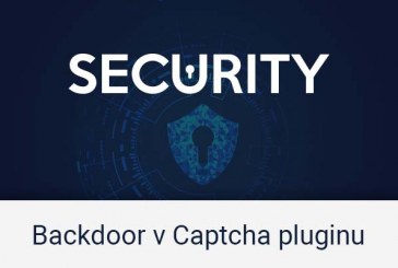 Captcha plugin s 300 000 instalacemi obsahuje backdoor