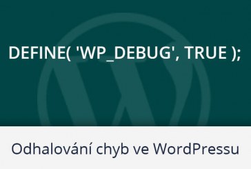 Jak zjistit proč WordPress web nefunguje
