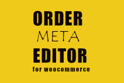 Jak upravit order meta ve WooCommerce